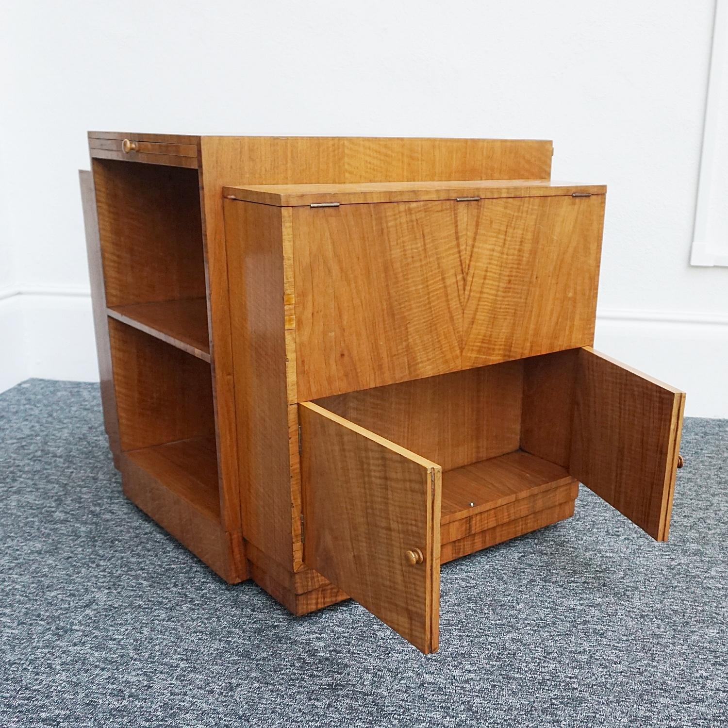 Art Deco Library Table by Maple & Co For Sale 10