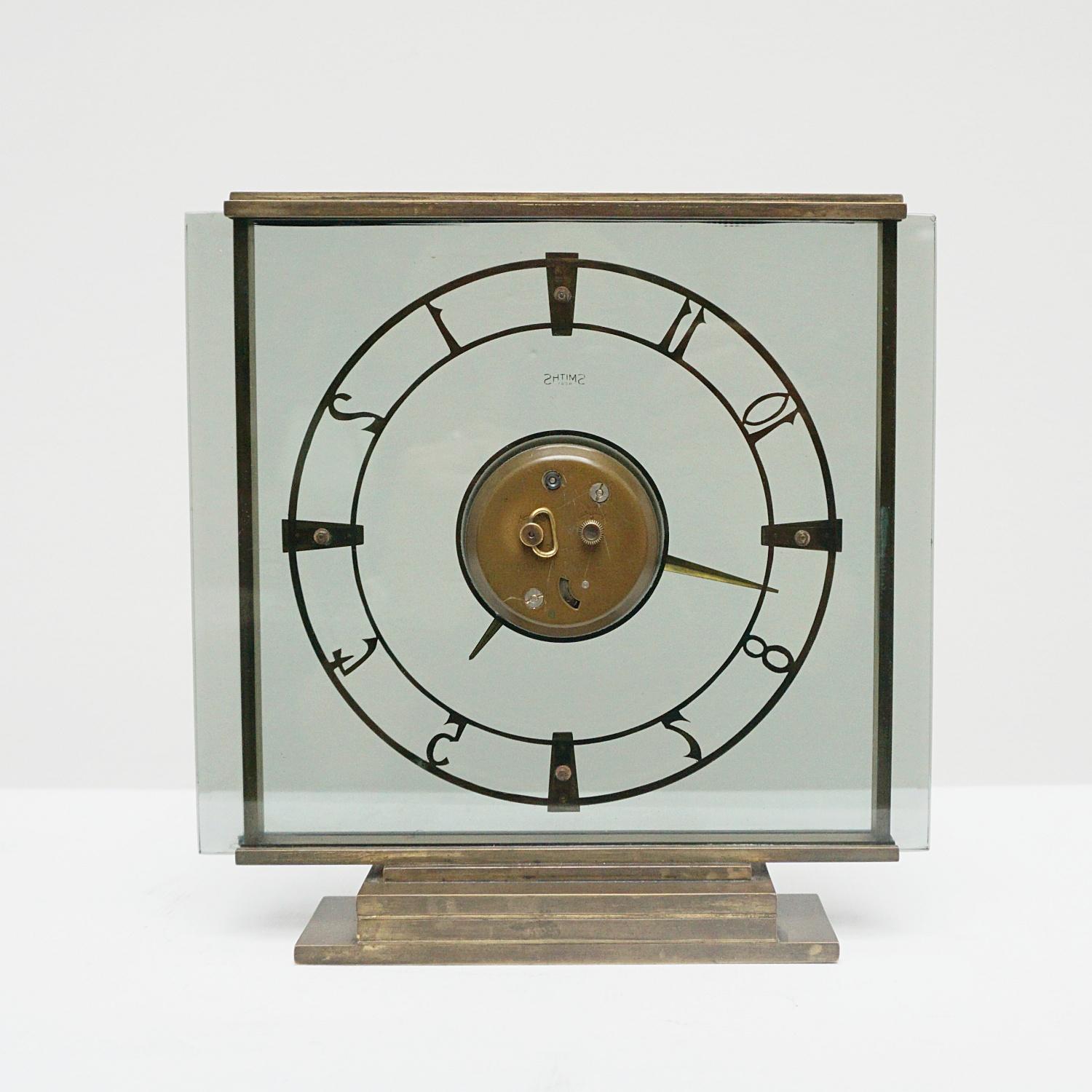 Art Deco Mantel Clock by Smiths circa 1925 1