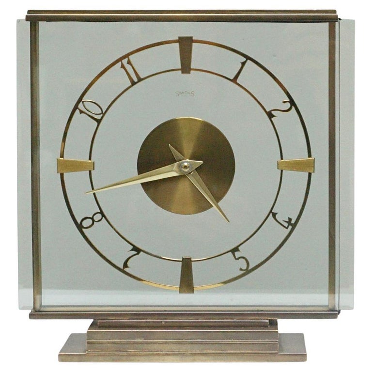 Art Deco Mantel Clock by Smiths circa 1925 at 1stDibs