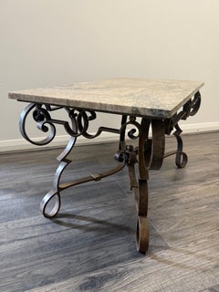 An Art Deco Marble-Topped Coffee Table By Charles Piguet, Lyon France