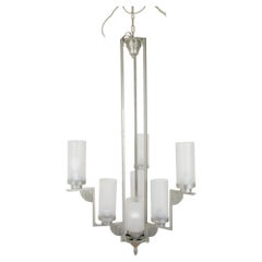 An Art Deco Modernist Chandelier