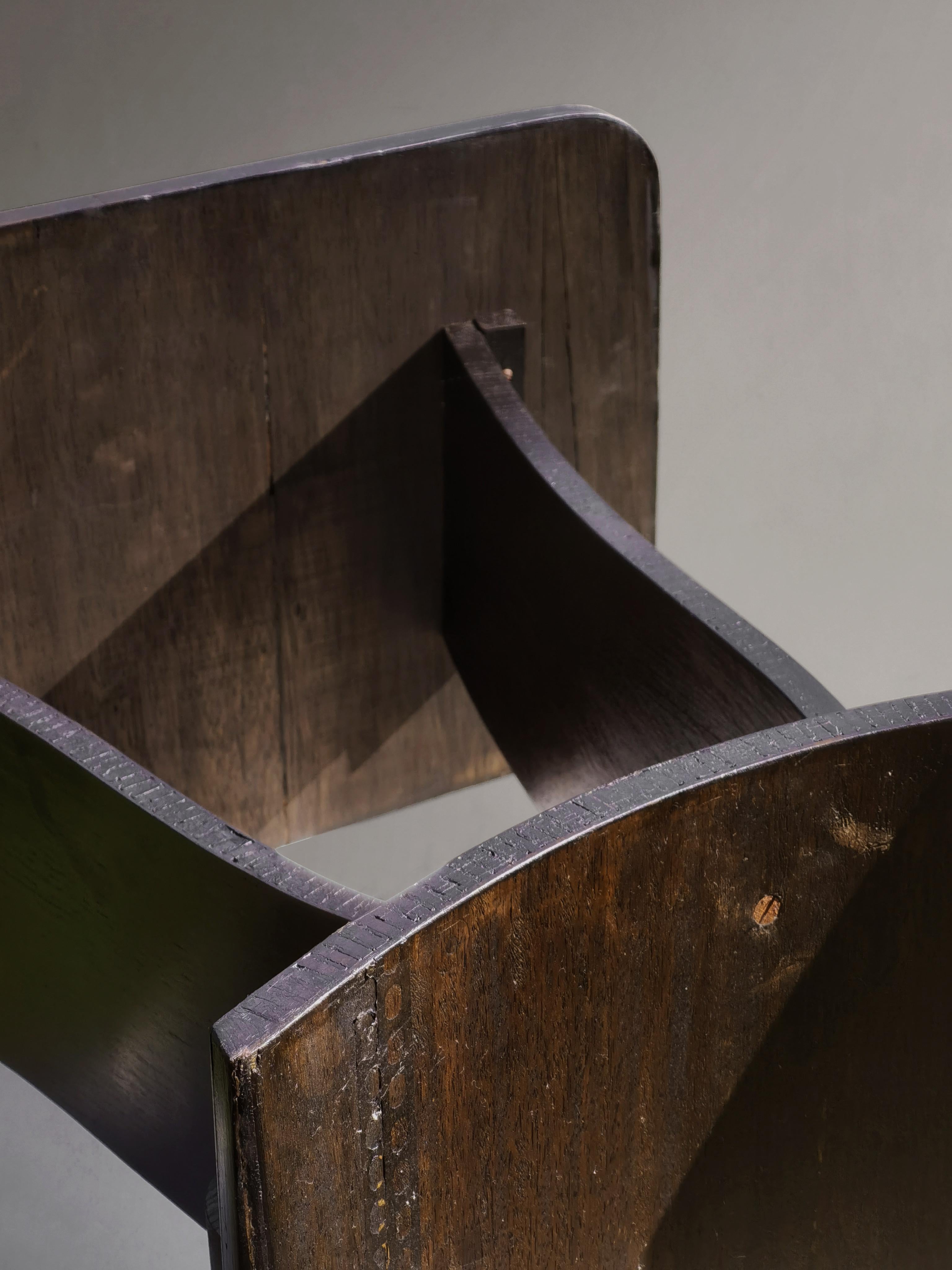 ART-DECO MODERNISTISCHER BEISTELLTISCH oder KONSOLE, Stil Charles DUDOUYT, Frankreich 1930 im Angebot 4