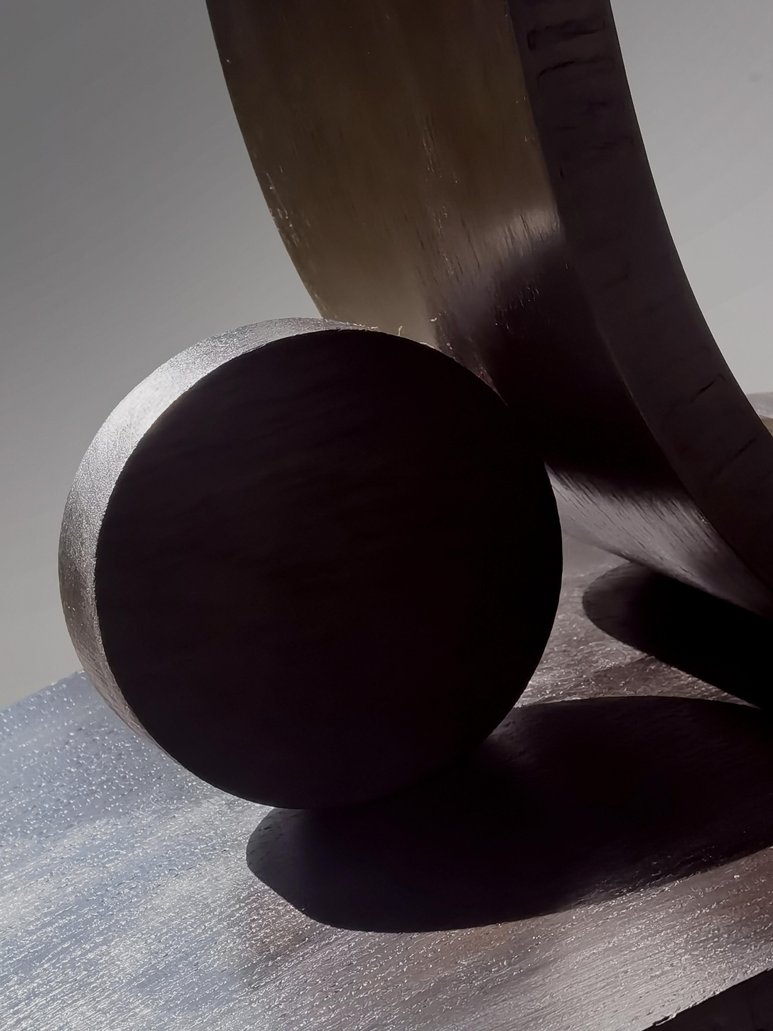 ART-DECO MODERNISTISCHER BEISTELLTISCH oder KONSOLE, Stil Charles DUDOUYT, Frankreich 1930 (Mitte des 20. Jahrhunderts) im Angebot