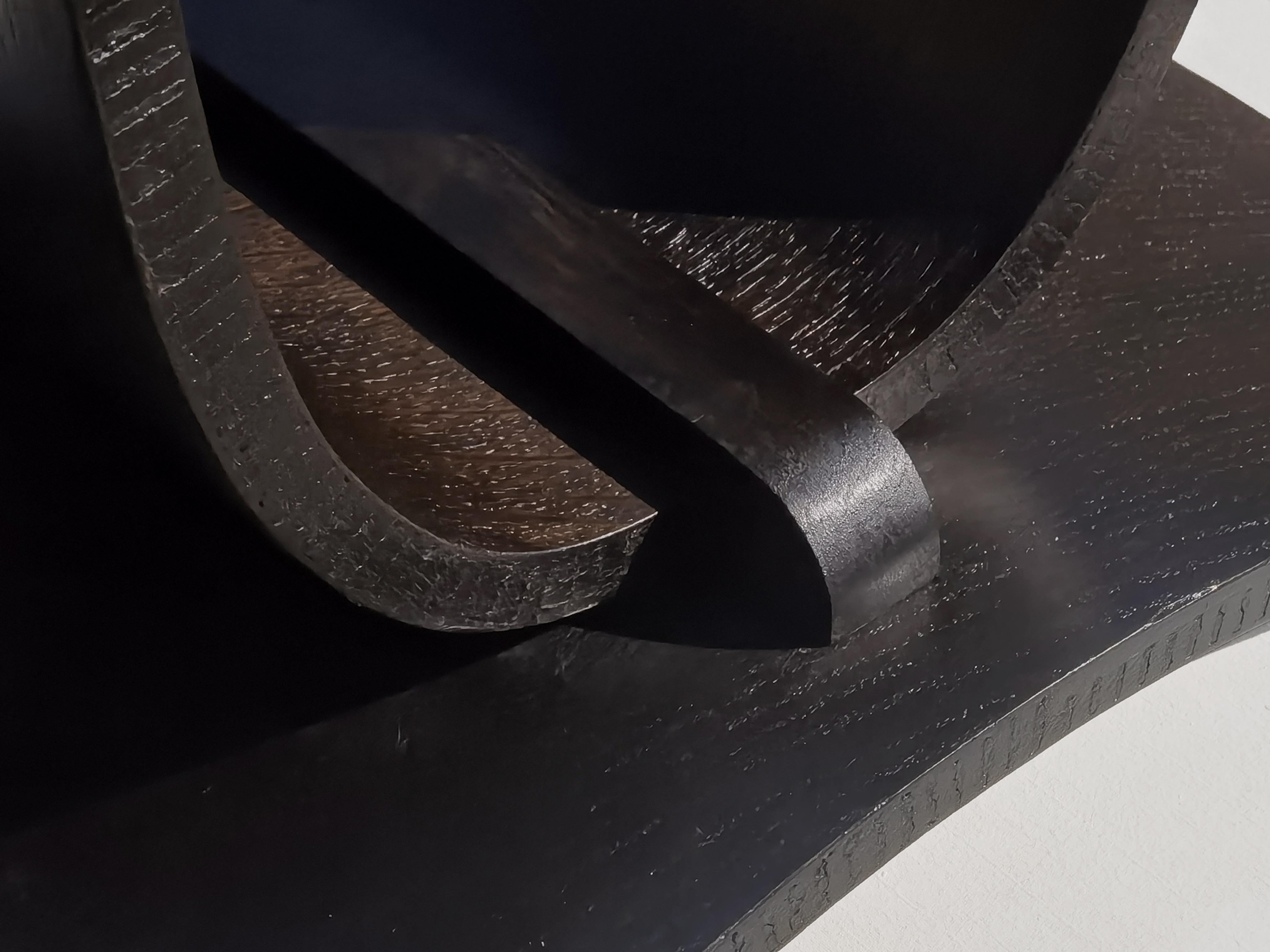 ART-DECO MODERNISTISCHER BEISTELLTISCH oder KONSOLE, Stil Charles DUDOUYT, Frankreich 1930 (Holz) im Angebot