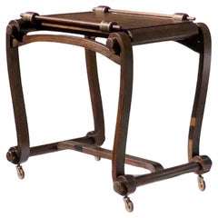 An ART-DECO MODERNIST Serving TABLE in the spirit of CHARLES DUDOUYT France 1930