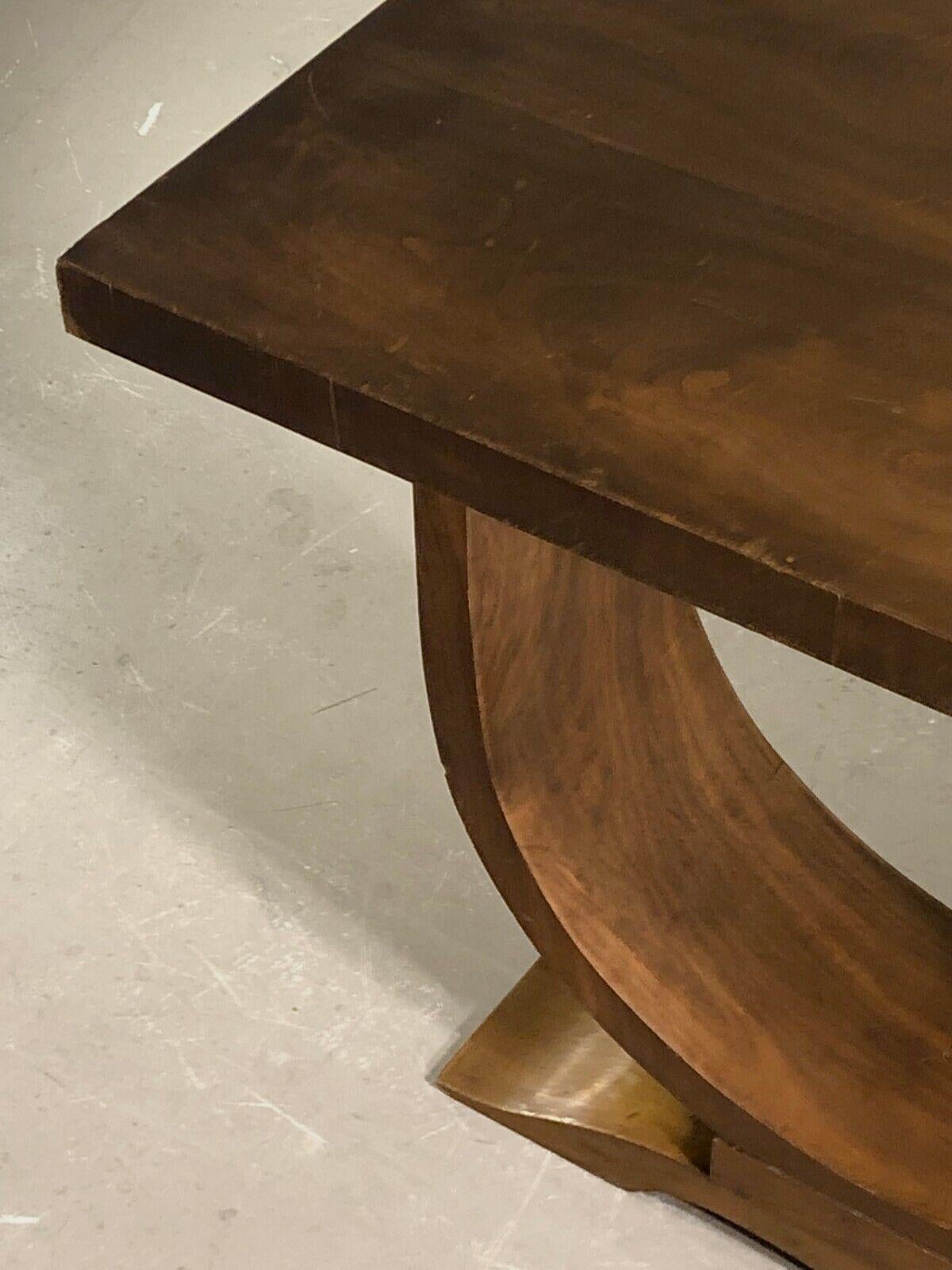 Français Table d'appoint ou CONSOLE MODERNISTE ART-DECO, style Charles DUDOUYDT, France 1930 en vente