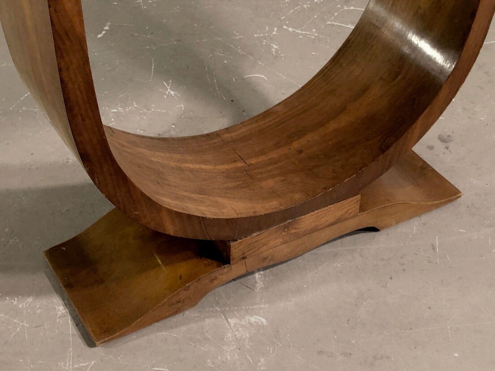 Table d'appoint ou CONSOLE MODERNISTE ART-DECO, style Charles DUDOUYDT, France 1930 Bon état - En vente à PARIS, FR