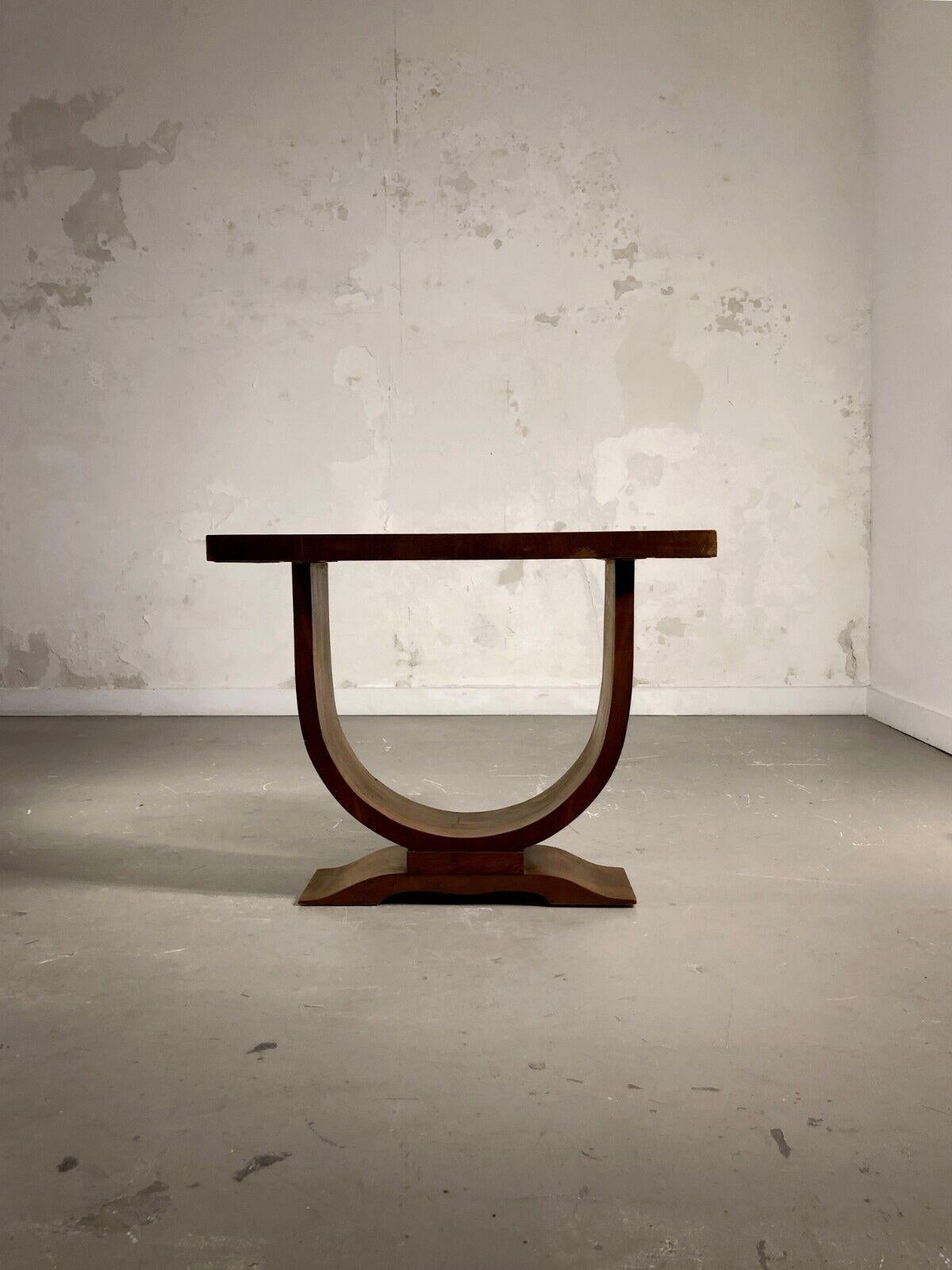 Table d'appoint ou CONSOLE MODERNISTE ART-DECO, style Charles DUDOUYDT, France 1930 en vente 2