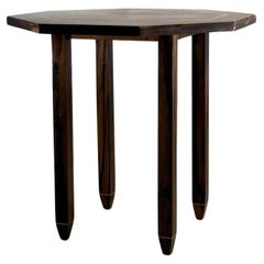 Una mesa auxiliar o GUERIDÓN MODERNISTA ART-DECO, estilo J-E RUHLMANN, Francia 1930
