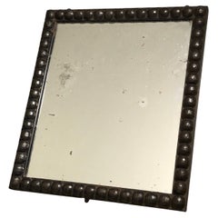 An ART-DECO MODERNIST Wrought Iron MIRROR by EDGAR BRANDT,  France 1920-1930