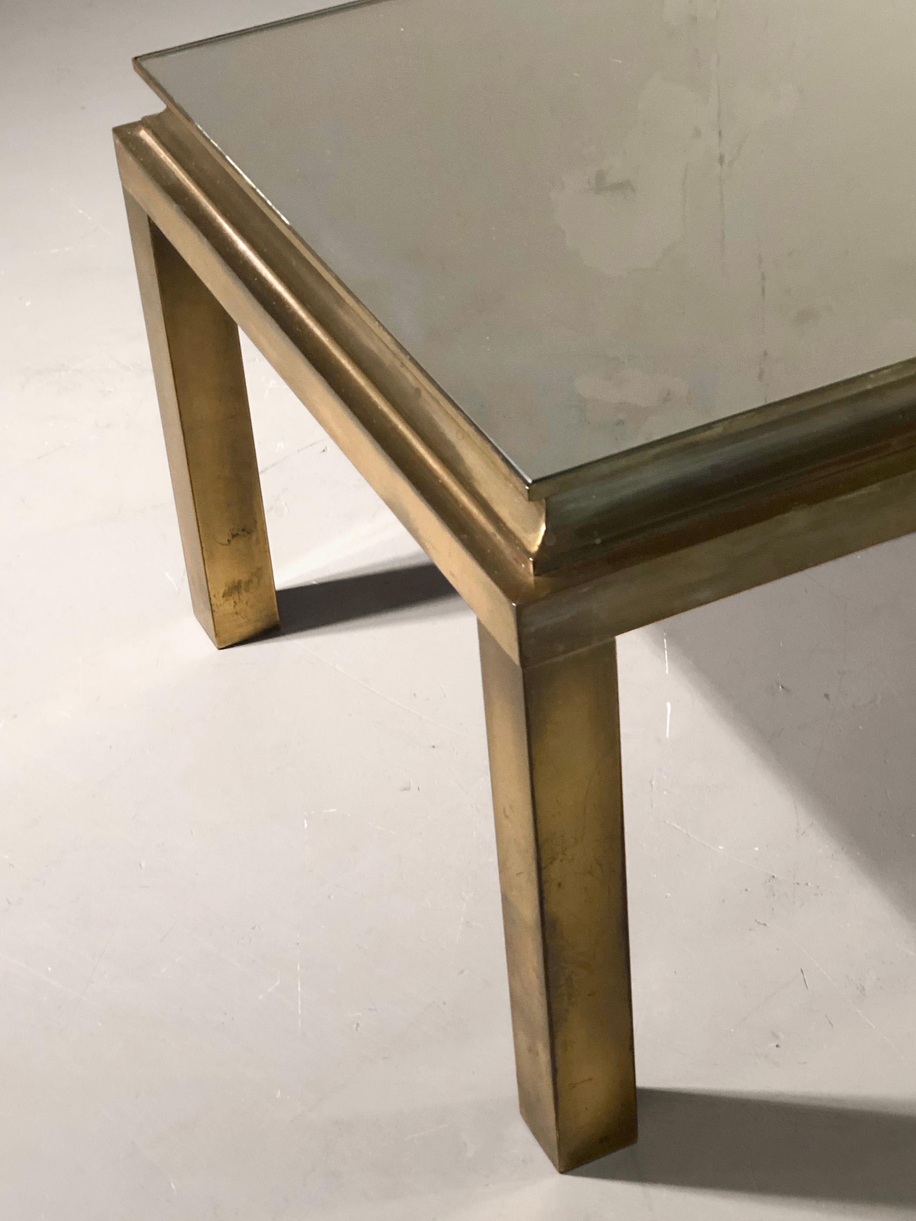 An ART-DECO NEO-CLASSICAL SHABBY-CHIC COFFEE TABLE by MAISON JANSEN, France 1970 6
