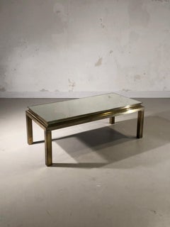 An ART-DECO NEO-CLASSICAL SHABBY-CHIC COFFEE TABLE by MAISON JANSEN, France 1970