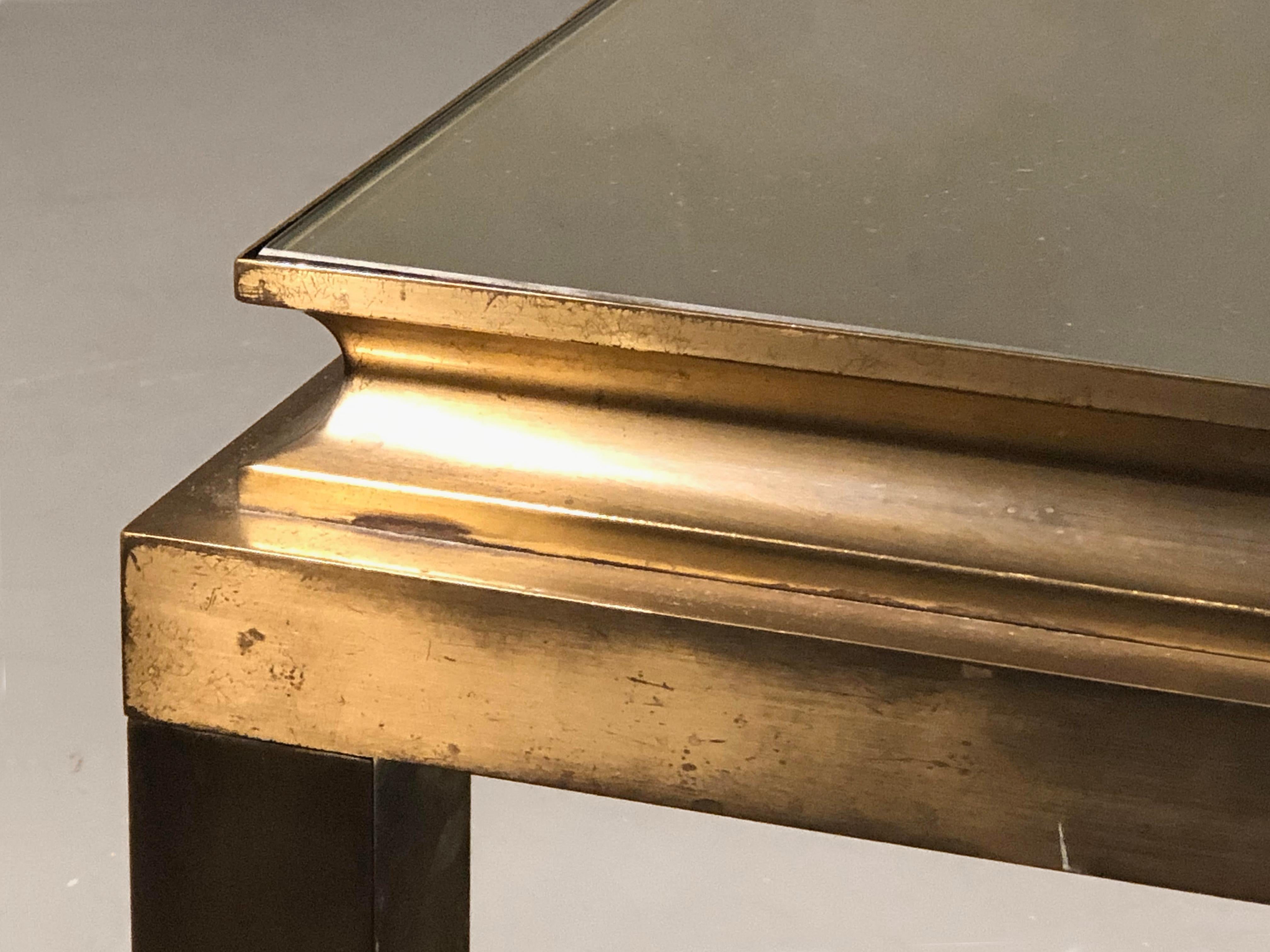 mercury glass coffee table