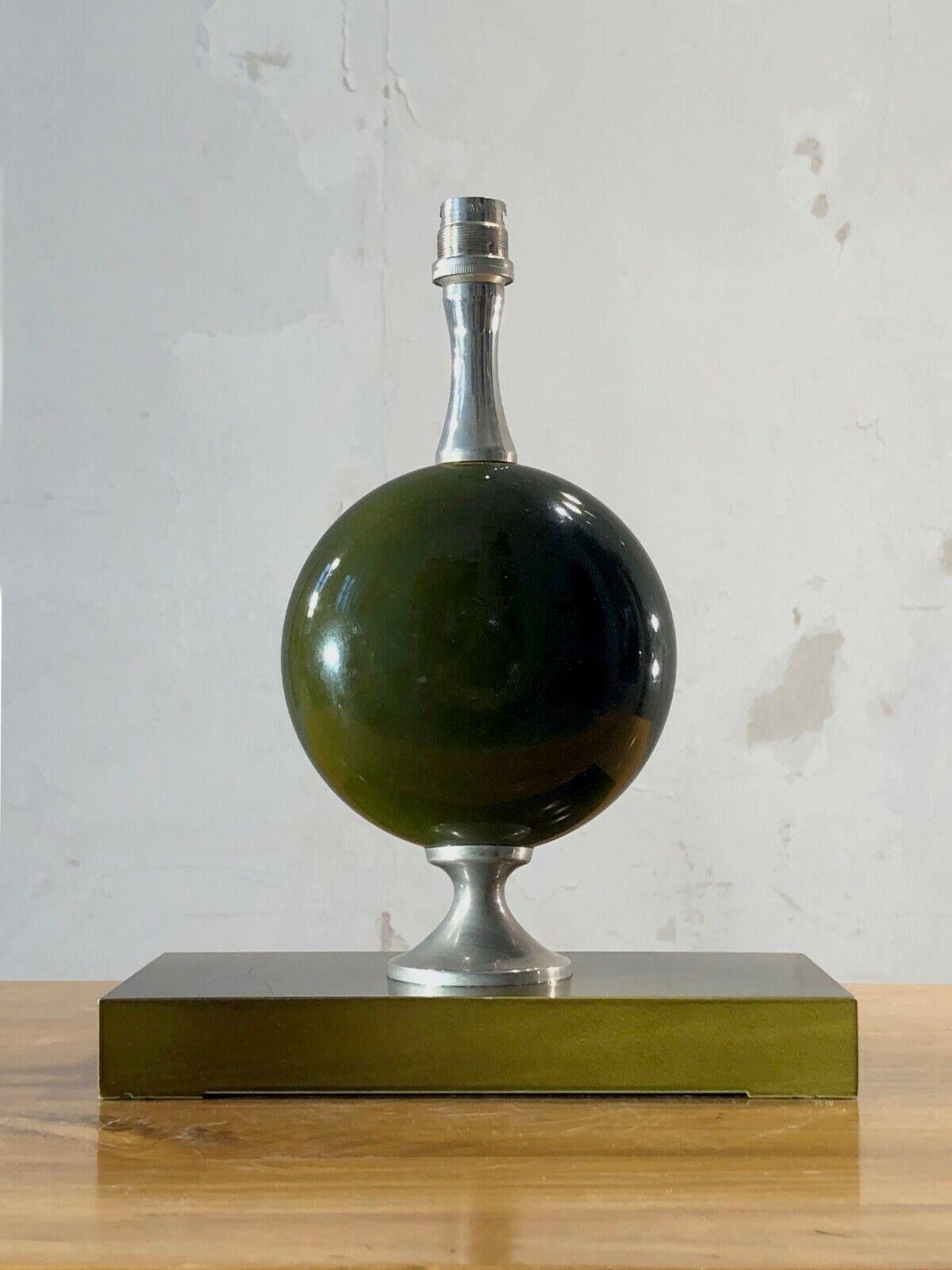 Post-Modern An ART-DECO NEOCLASSICAL TABLE LAMP by PHILIPPE BARBIER, France 1970 For Sale