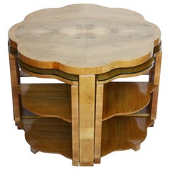 Vintage Art Deco Nest of Tables by Harry & Lou Epstein, circa 1930