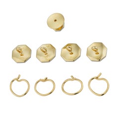 Ein Art-Déco-Set aus Onyx und Diamanten