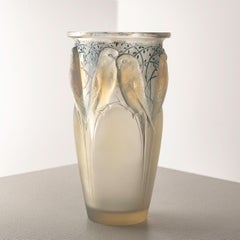An Art Deco Opalescent glass "Ceylan" vase by René Lalique 1920s