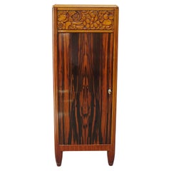 Art Deco Pedestal Cabinet