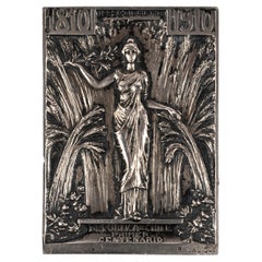 Placa de plata Art Déco de René Lalique