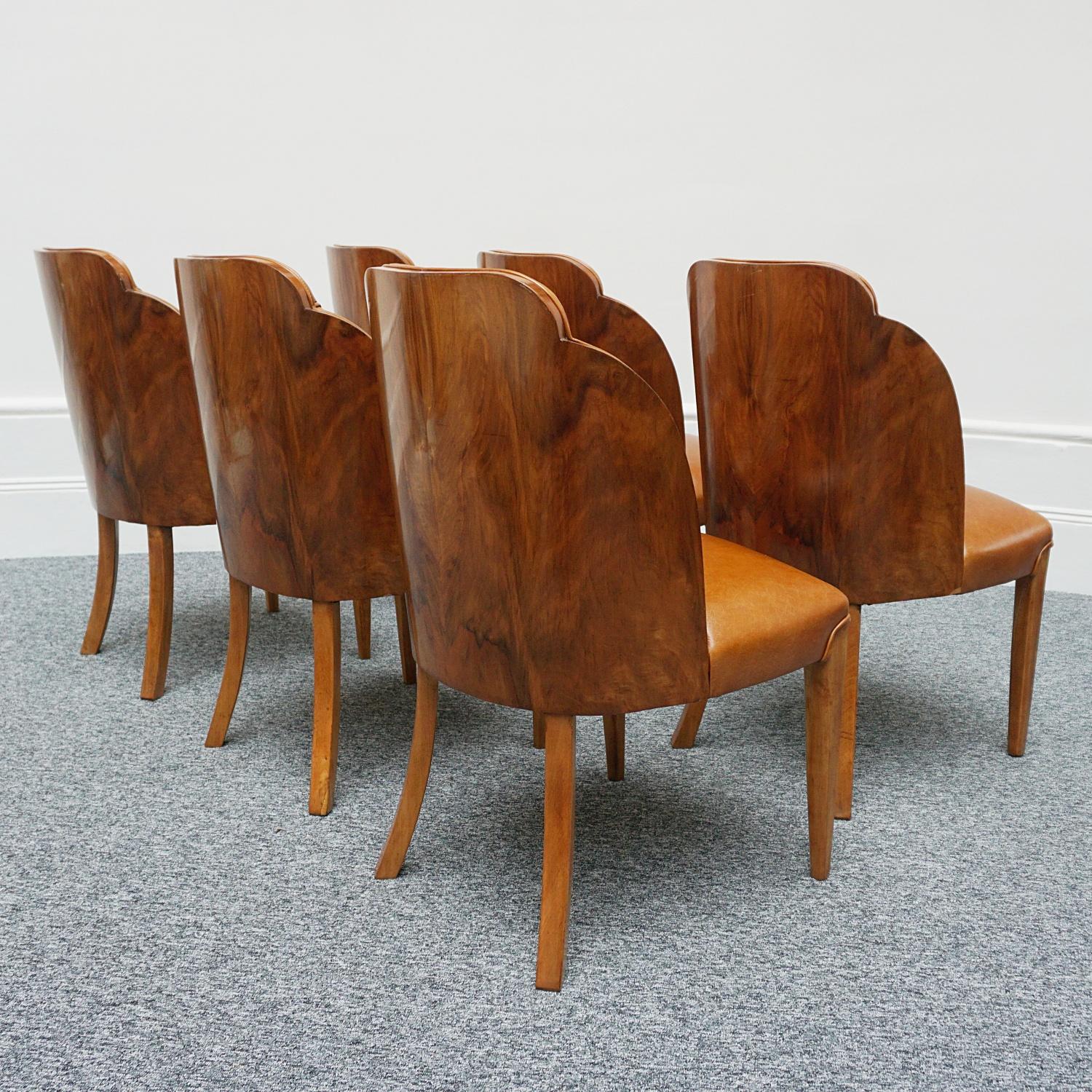 Art Deco Six Seater Dining Suite by Harry & Lou Epstein 7