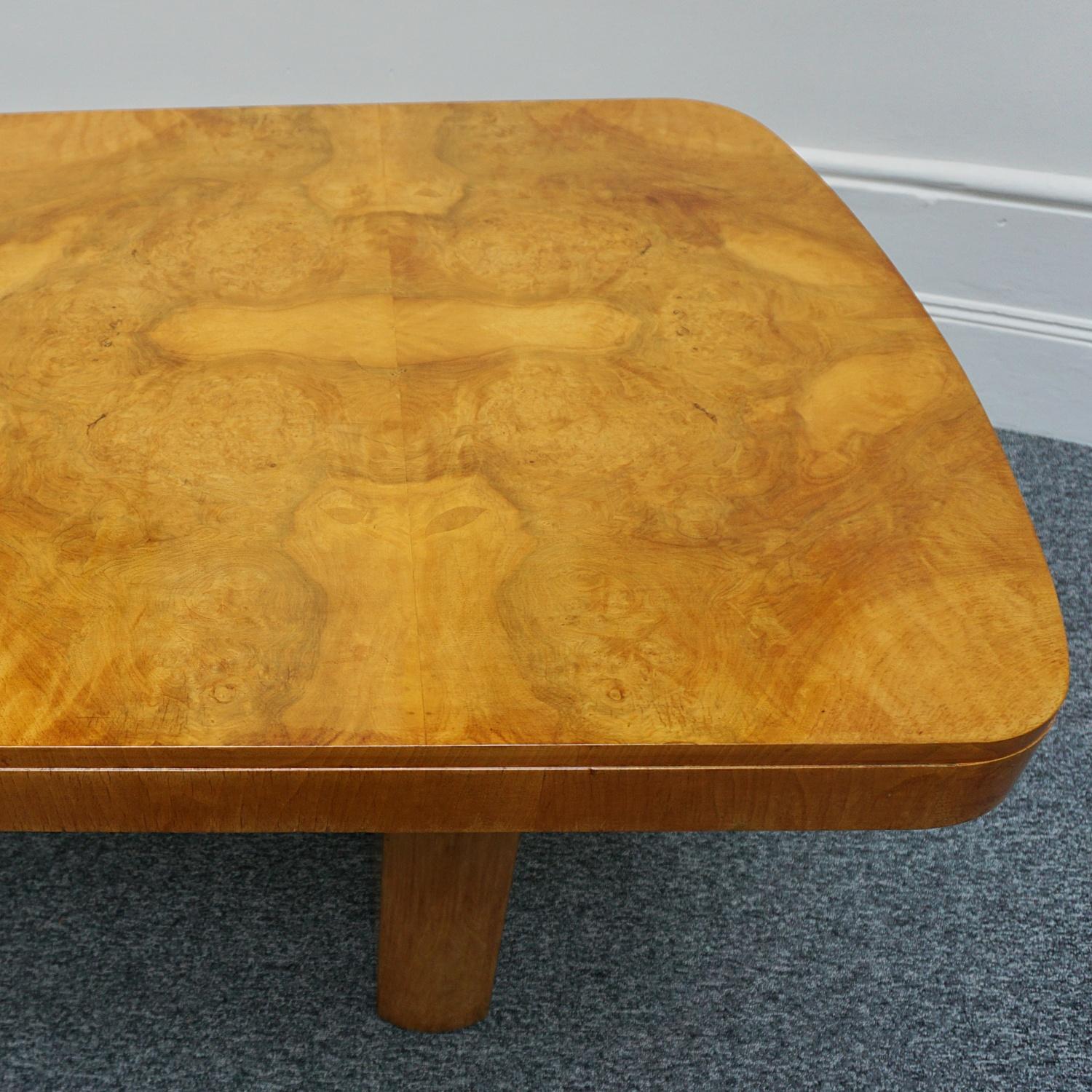 Art Deco Six Seater Dining Suite by Harry & Lou Epstein In Good Condition In Forest Row, East Sussex