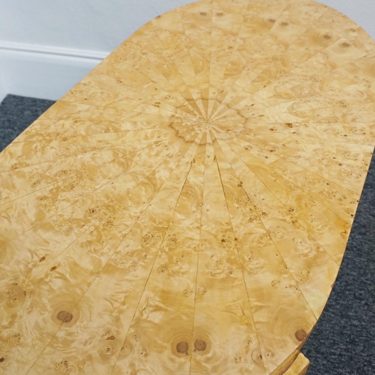 Art Deco Style Karelian Birch Coffee / Centre Table 4