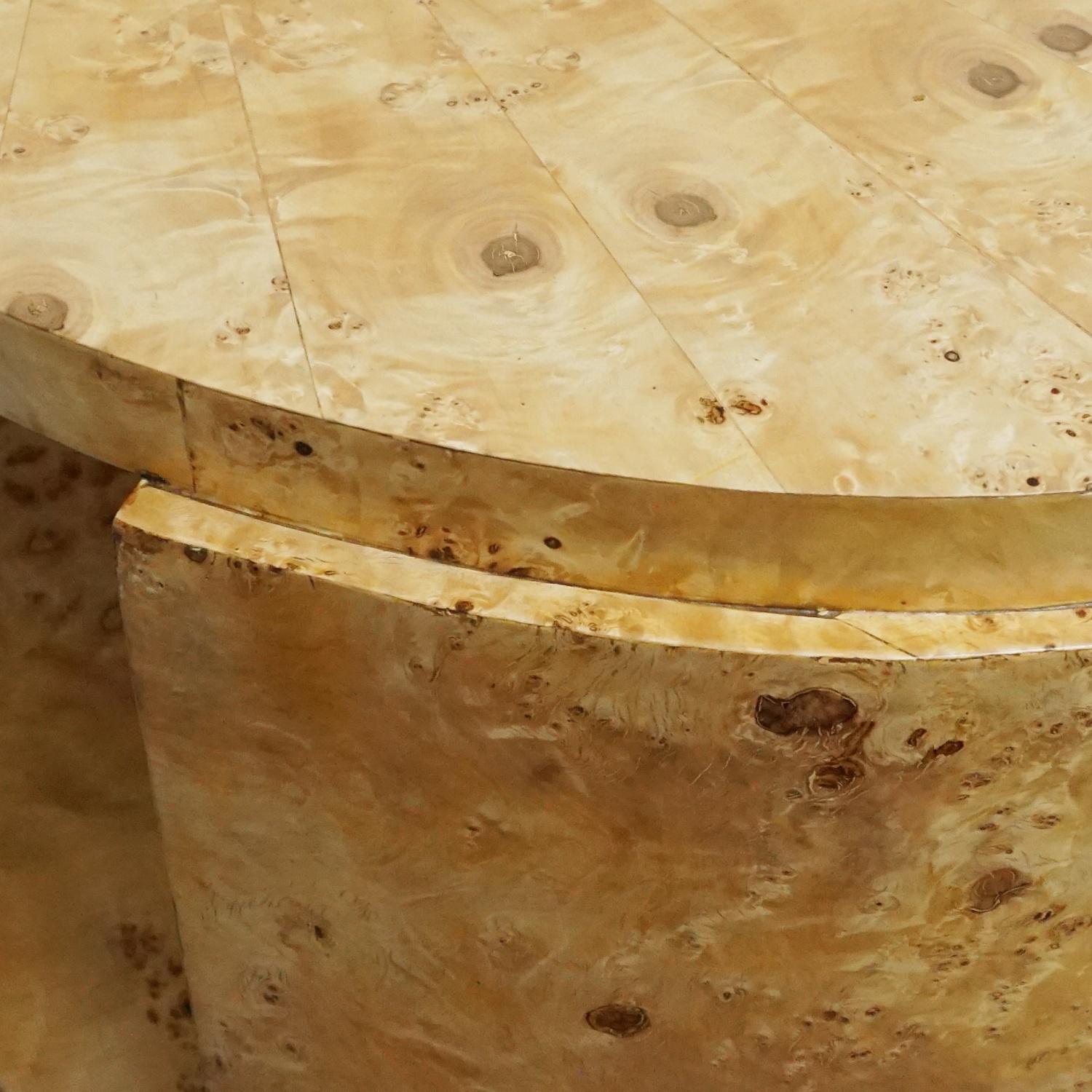 Art Deco Style Karelian Birch Coffee / Centre Table In Good Condition In Forest Row, East Sussex