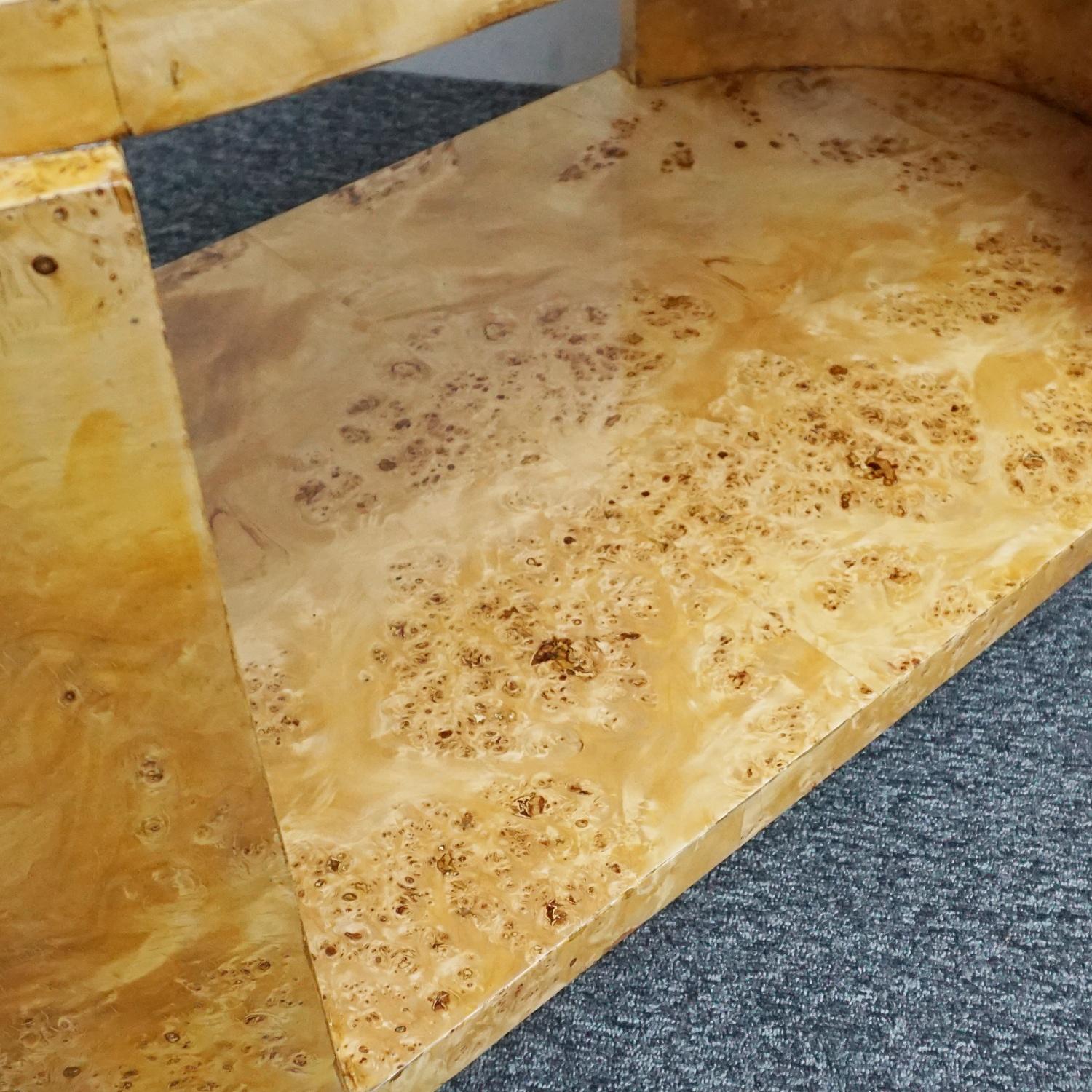 Art Deco Style Karelian Birch Coffee / Centre Table 3