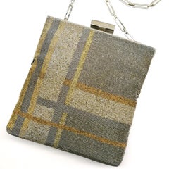 An Art Deco style rectangular beaded bag, Pierre Cardin, France,  1970