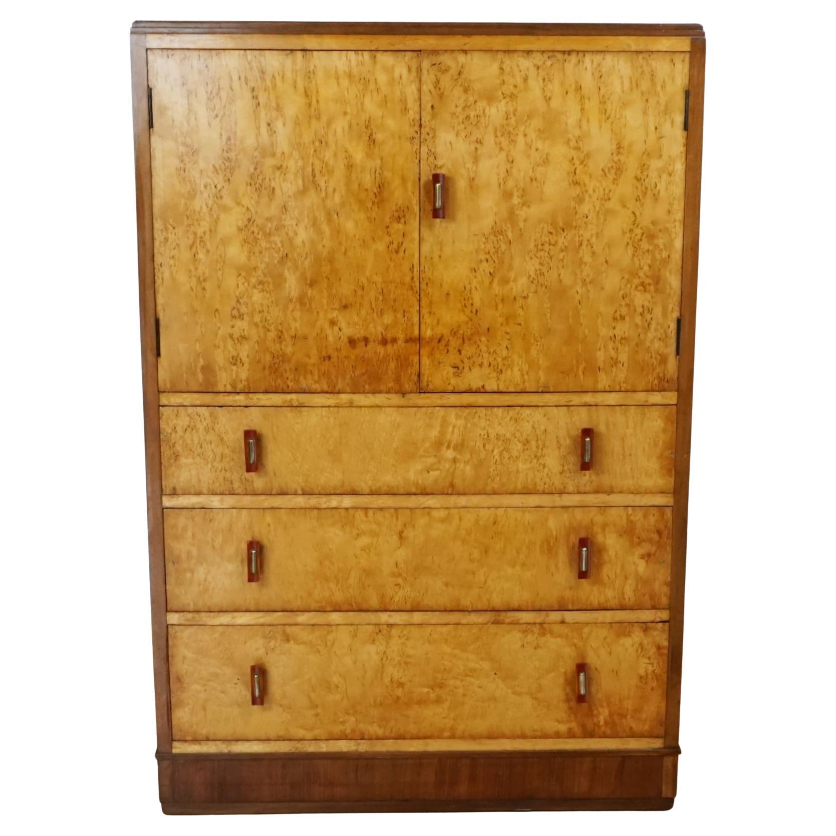 Armoire à linge / Tall Boy Art Déco