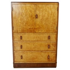 An Art Deco Tall Boy / Linen Cupboard