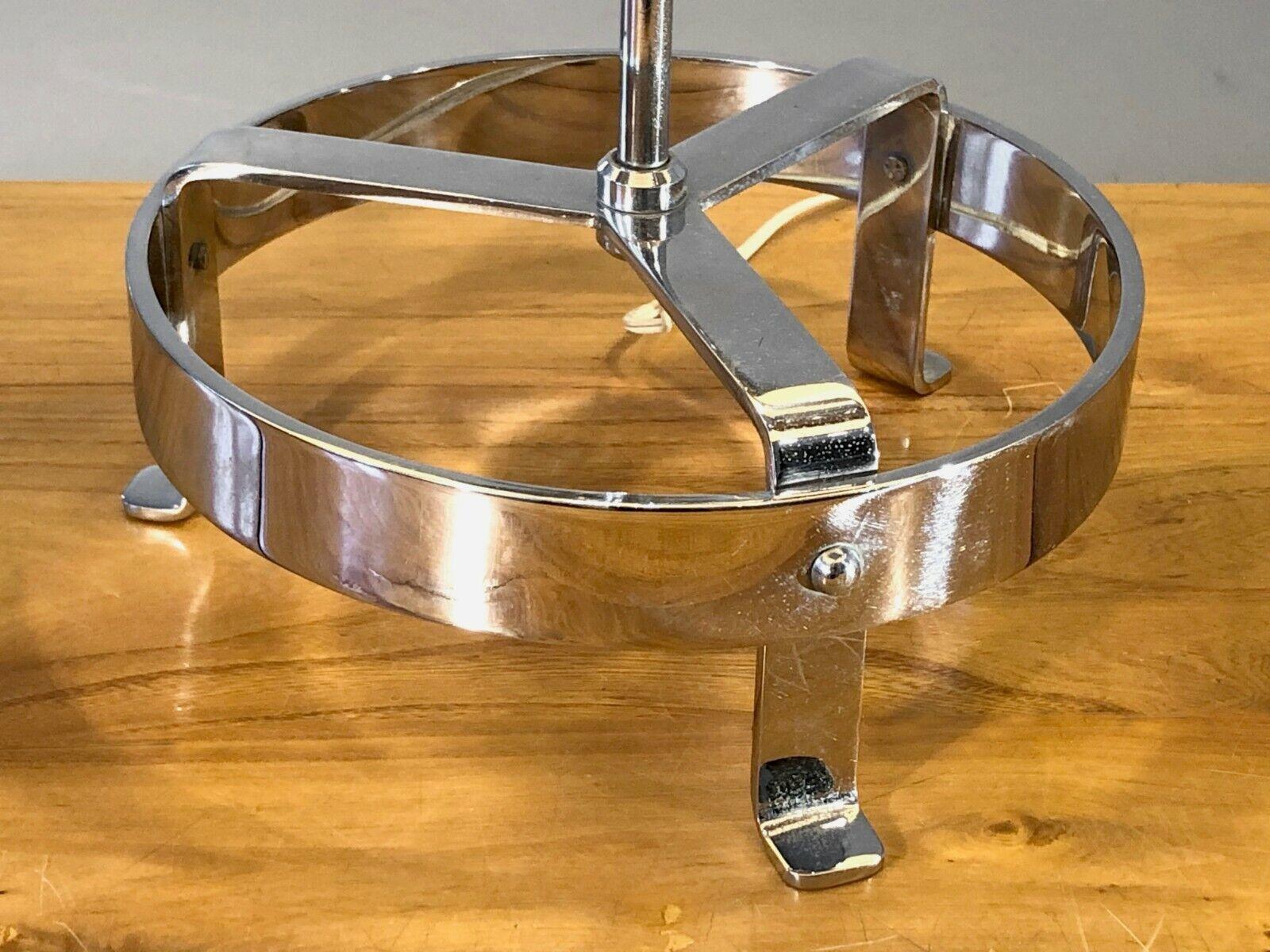 Ein ART-DECO Teleskop NEOCLASSICAL TABLE LAMP, Frankreich 1960 (Metall) im Angebot