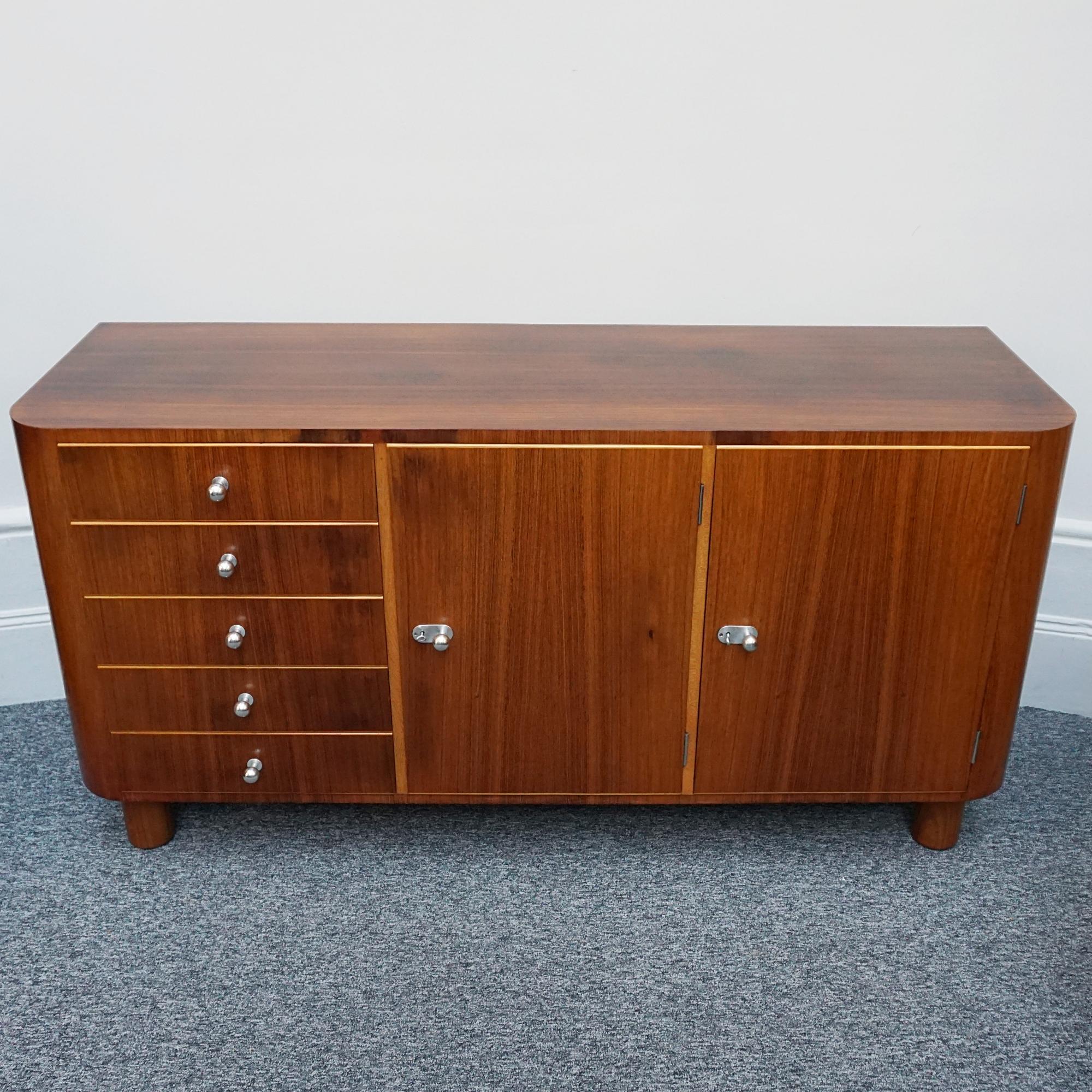 English An Art Deco 'Woburn' Sideboard by Gordon Russell For Sale