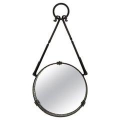 Art Deco Wrought Iron Mirror