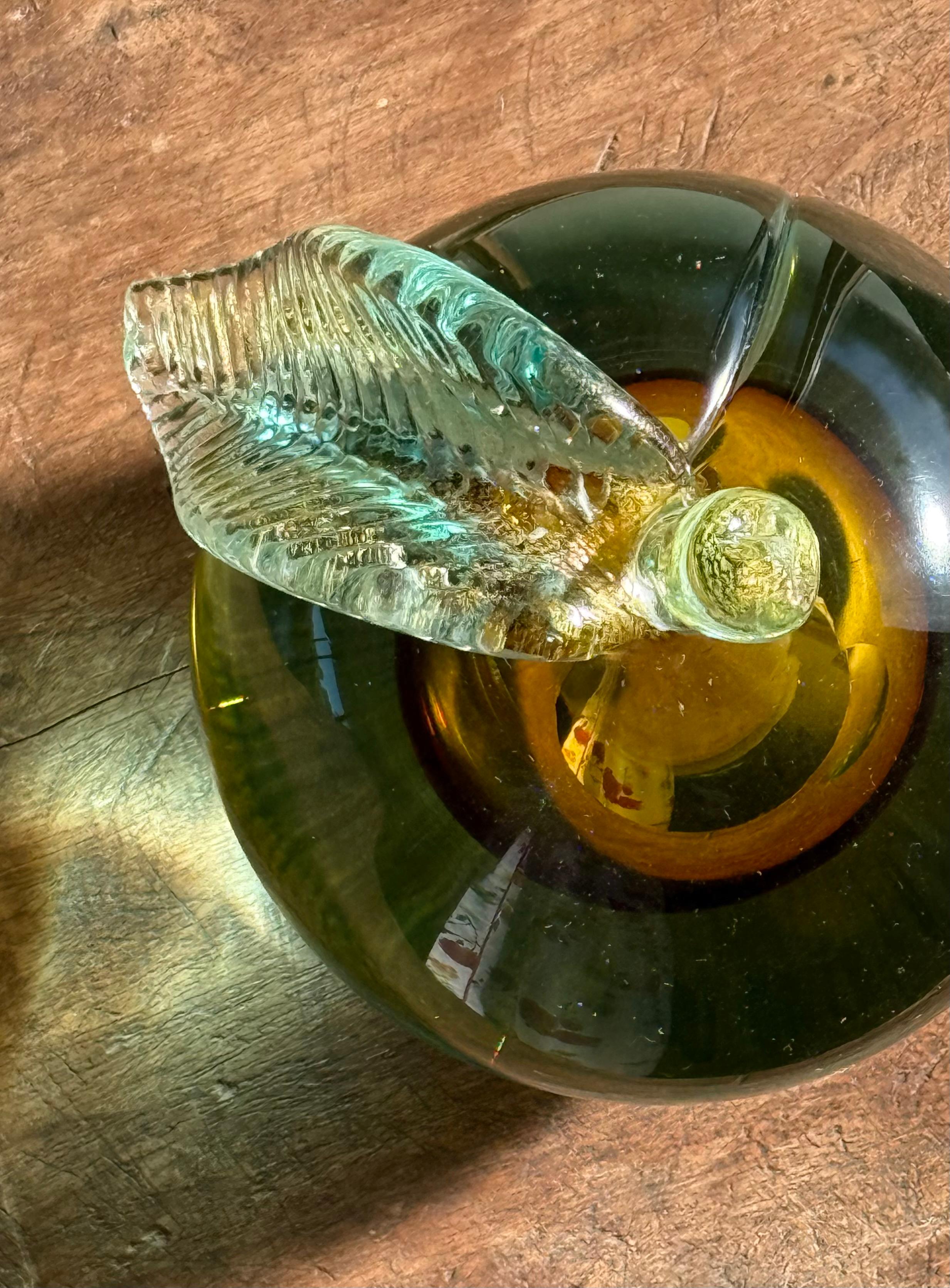 Scultura di mele in vetro artistico a Murano, XX secolo in vendita 8