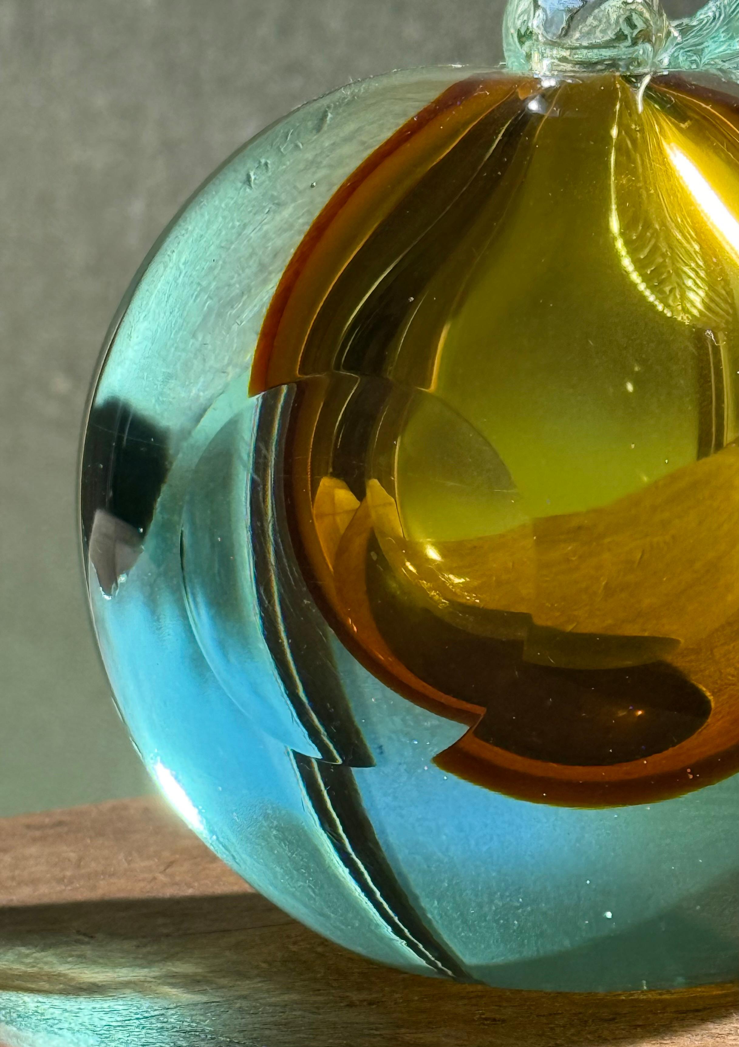Scultura di mele in vetro artistico a Murano, XX secolo in vendita 3