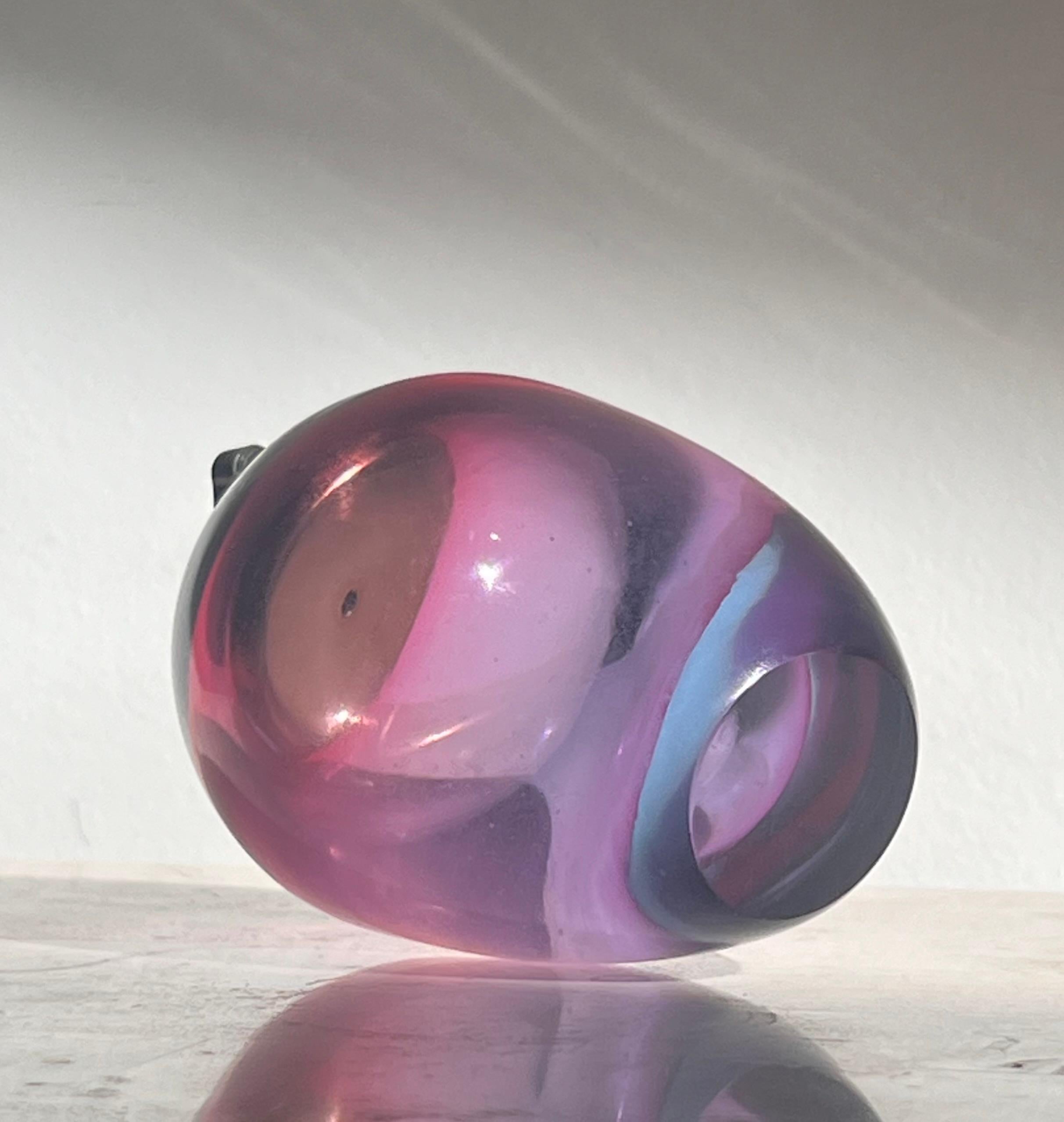 An art glass table lighter by Murano, mid 20th century For Sale 7