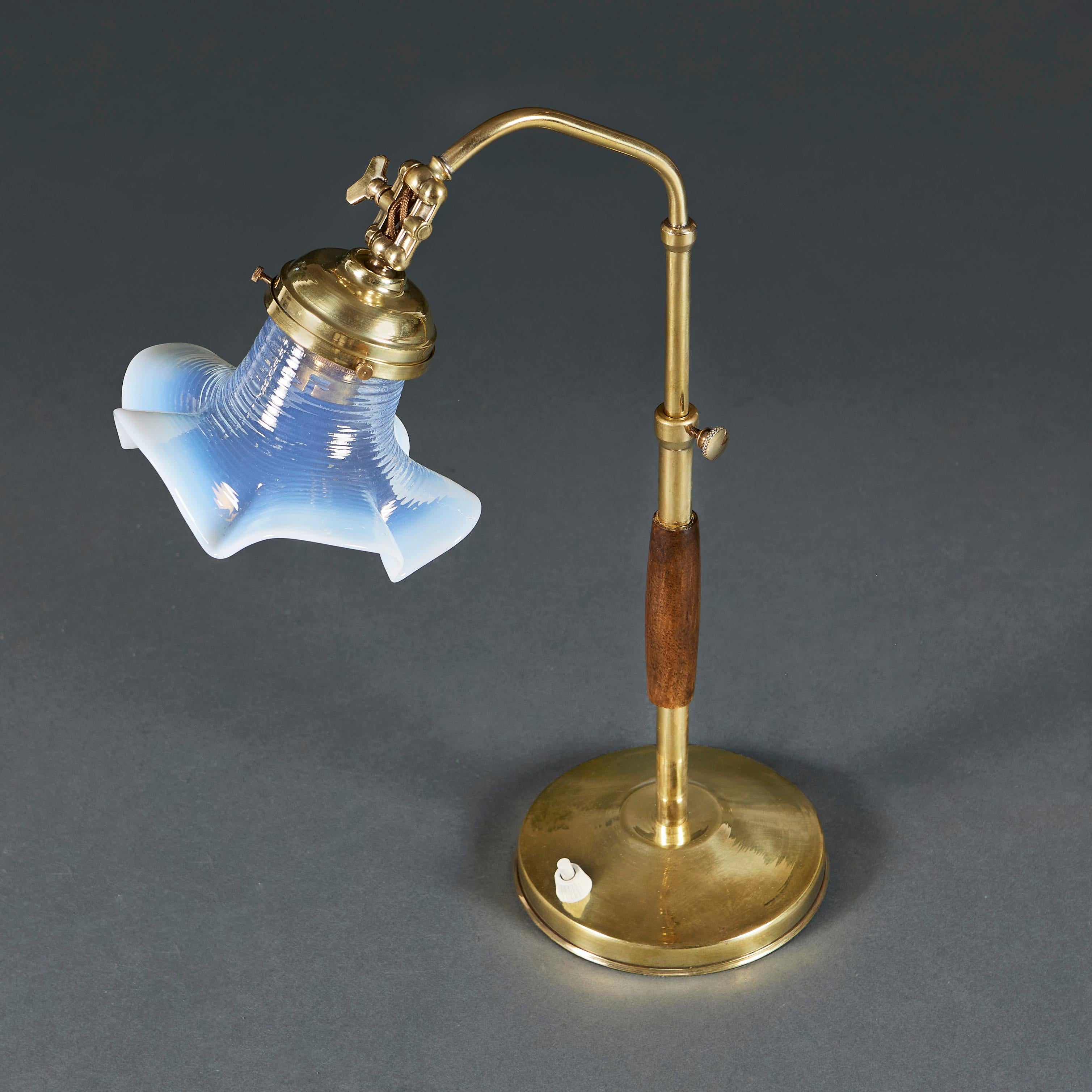 French An Art Nouveau Desk Lamp For Sale