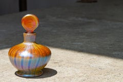 Art Nouveau Tiffany Favrile "Agate" Perfume Bottle by, Tiffany Studios