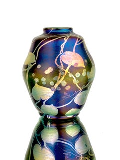 Art Nouveau Tiffany Favrile "Millifiore" Decorated Vase by, Tiffany Studios