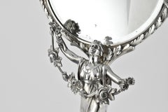 An Art Nouveau toilet mirror