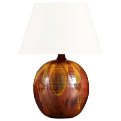 An Art Pottery Vase of Bulbous Form