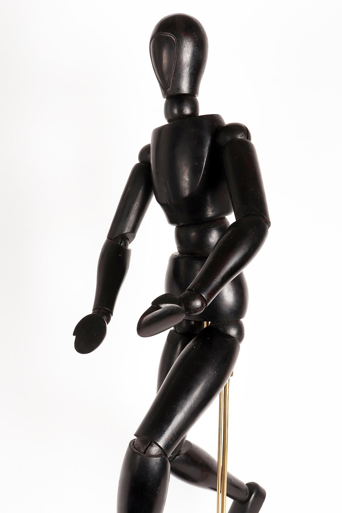 French Articulated Artist Dummy, France, 1920 For Sale