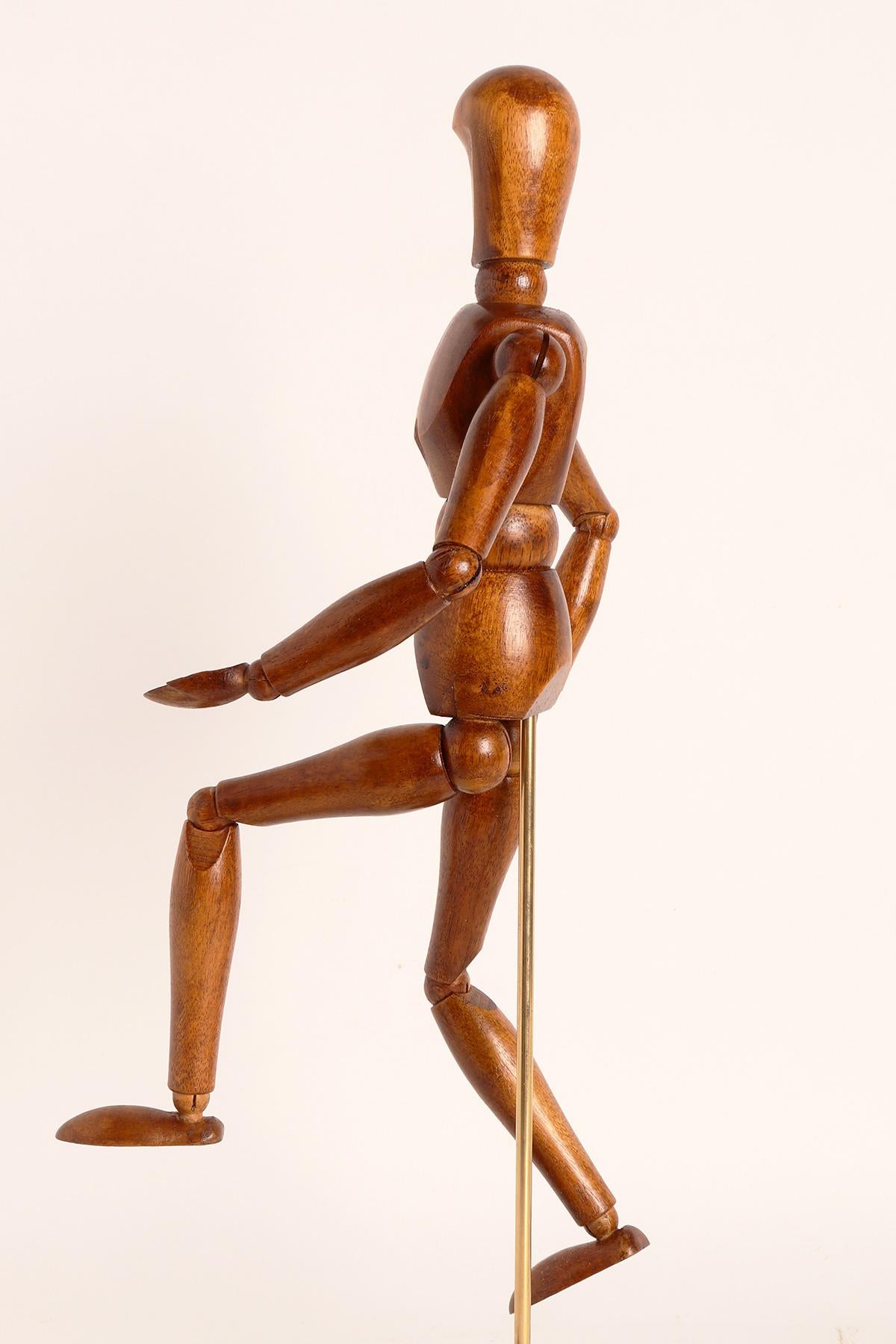 French Articulated Artist Dummy, France, 1940 For Sale