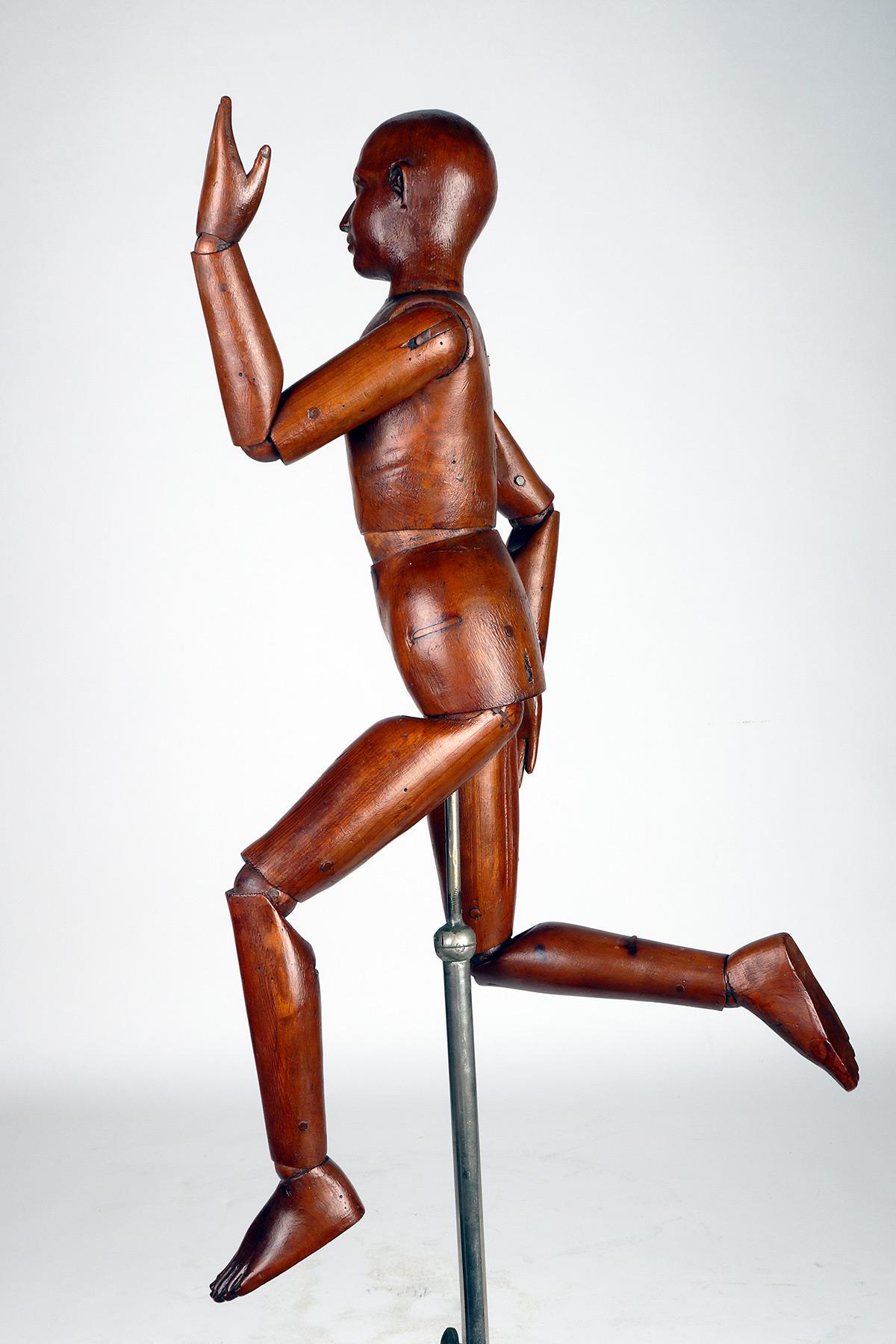 Italian An articulated artist Dummy, Italy end of 19th century.  For Sale