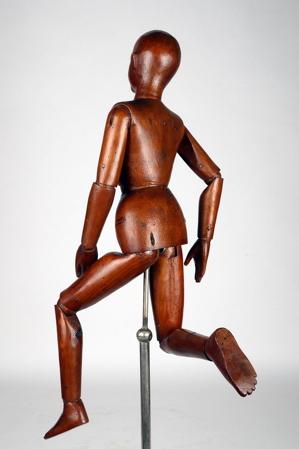 19th Century An articulated artist Dummy, Italy end of 19th century.  For Sale