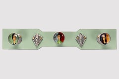 An artistic Italian coat rack from the 1950s, U. C. Ancora, Venice, Italy, 1950s