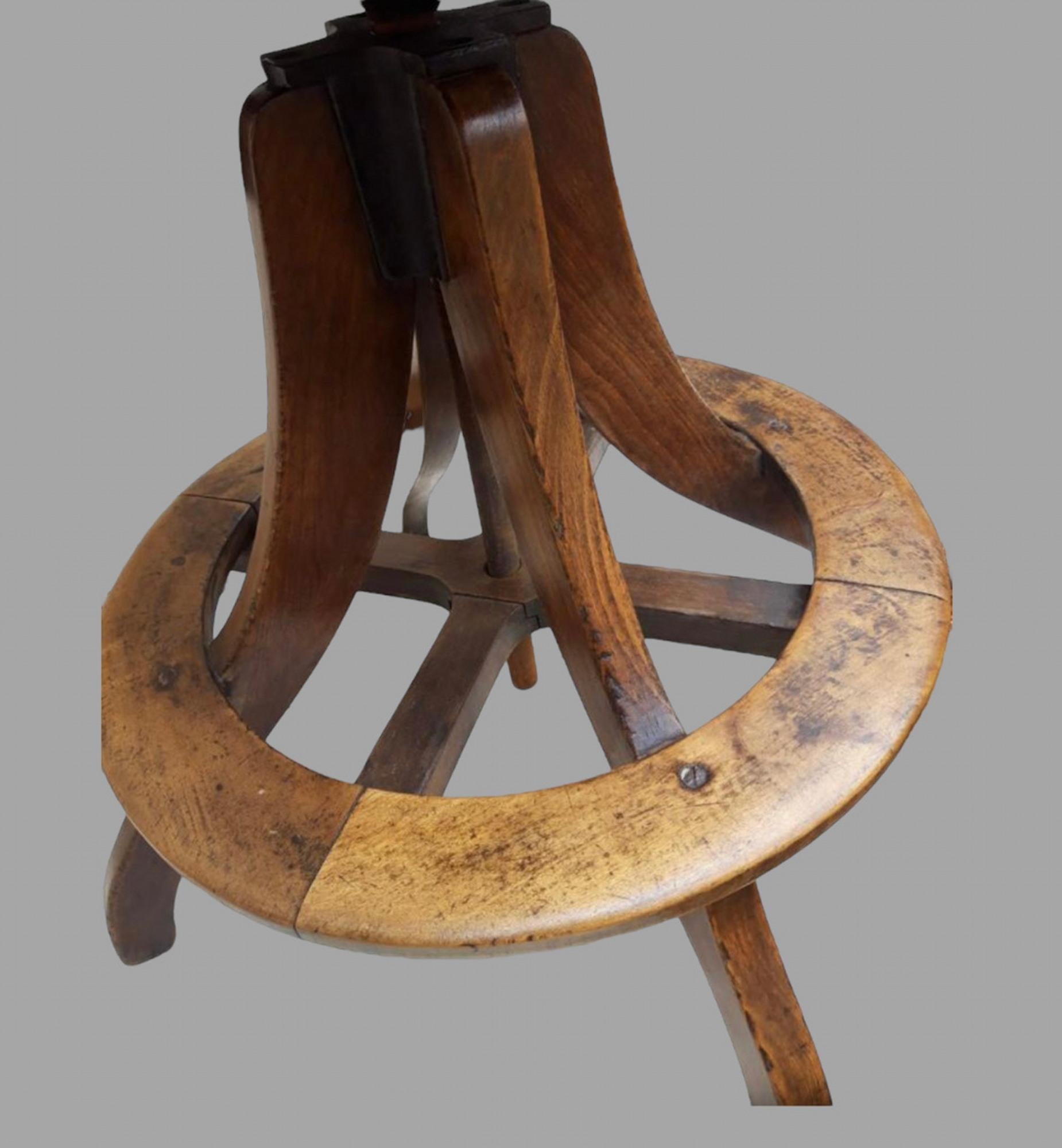 Early 20th Century An Artists/Work Chair c1910