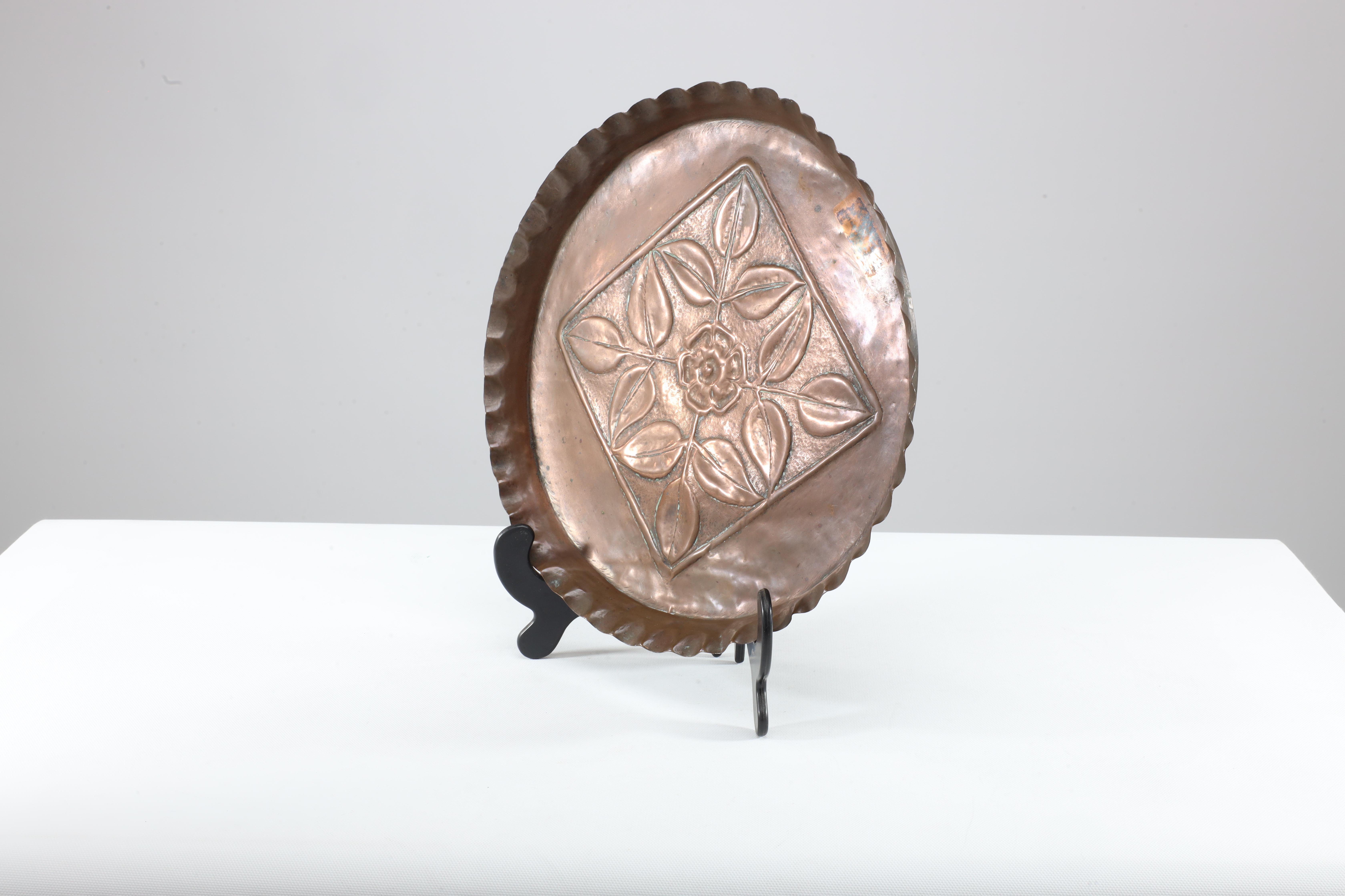 Eine Kupferplatte im Arts and Crafts-Stil im Zustand „Gut“ im Angebot in London, GB
