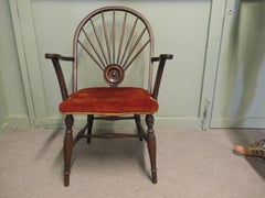 An Arts and Crafts Windsor Carver Chair This is a one off piece